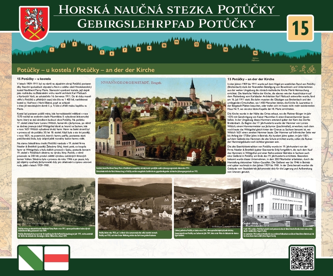 15. Potůčky u kostela